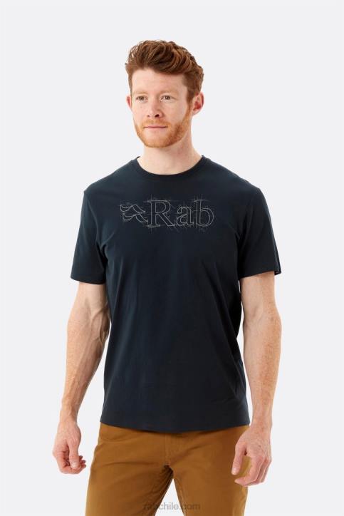 Camiseta De Algodón Orgánico Stance Sketch Hombres Rab 0f8j969 Beluga