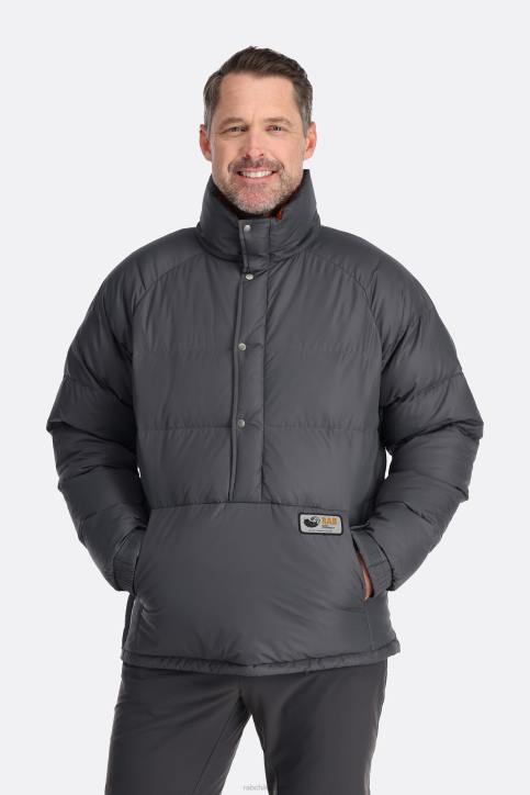 Bata De Plumón Más Amable Hombres Rab 0f8j857 Grafeno