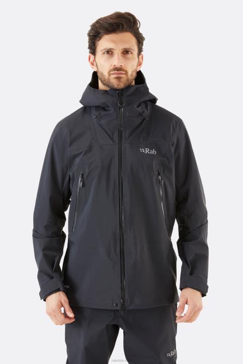 Chamarra Kangri Gore-tex Hombres Rab 0f8j900 Negro