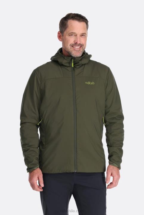 Chaqueta Llevar Ligera Alpina Xenair Hombres Rab 0f8j876 Ejército