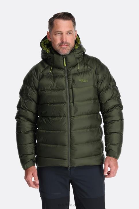 Chaqueta De Plumón Axion Pro Hombres Rab 0f8j762 Ejército