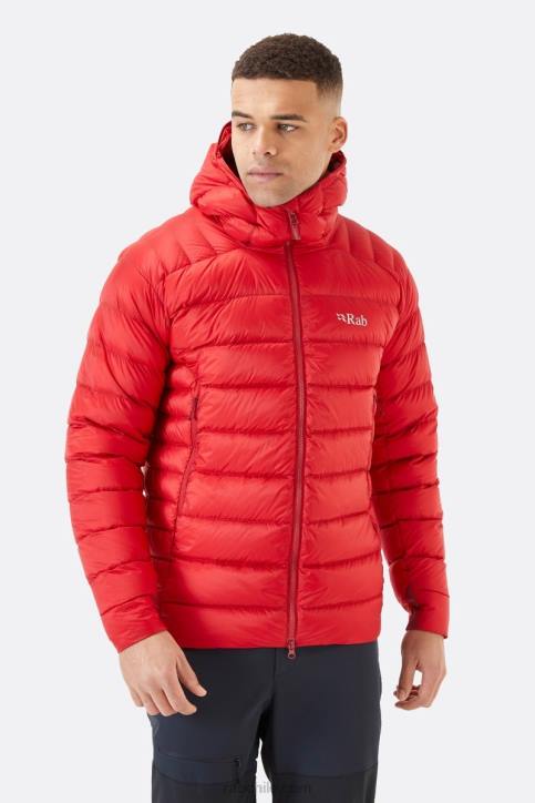 Chaqueta De Plumón Electron Pro Hombres Rab 0f8j726 Ascenso Rojo