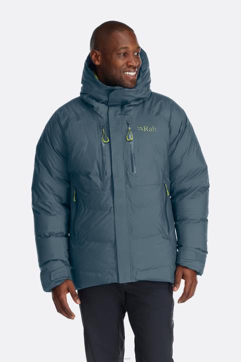Chaqueta De Plumas Impermeable Batura Hombres Rab 0f8j861 Azul Orión