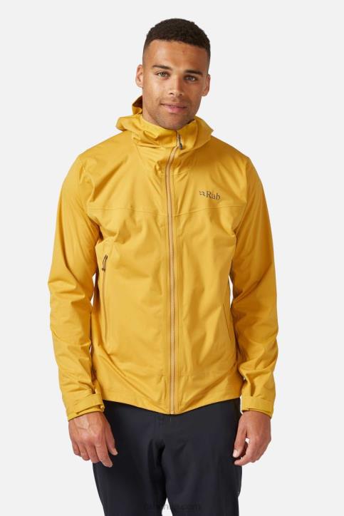 Chaqueta Impermeable Cinética 2.0 Hombres Rab 0f8j923 Sáhara