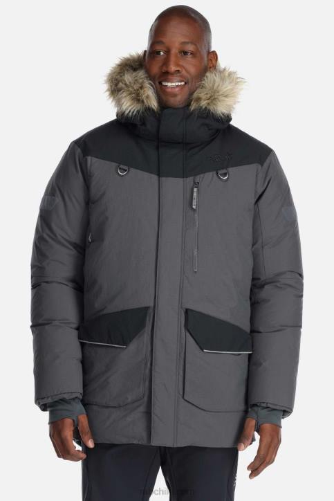 Parka Plumón Arctus Hombres Rab 0f8j793 Grafeno