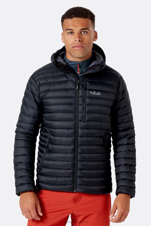 Plumífero Alpino Ultraligero Hombres Rab 0f8j735 Negro