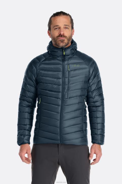 Sudadera Con Capucha De Plumón De Argón Hombres Rab 0f8j828 Azul Orión