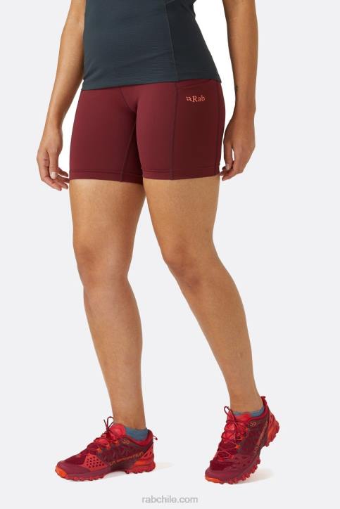 Pantalones Cortos Talus Ajustados Mujer Rab 0f8j492 Brezo Profundo