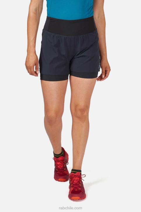 Ultra Shorts Talus Mujer Rab 0f8j478 ébano