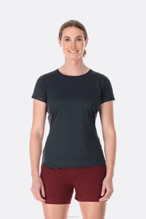 Camiseta Ultra Sónica Mujer Rab 0f8j290 Beluga/grafeno