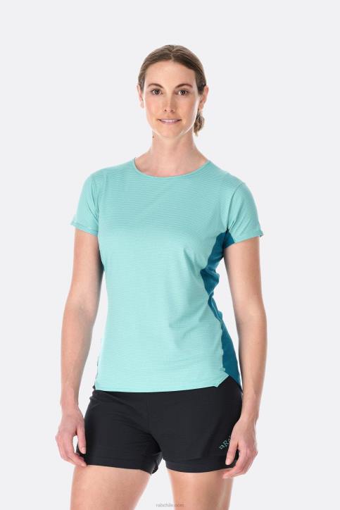 Camiseta Ultra Sónica Mujer Rab 0f8j291 Agua De Deshielo/ultramar