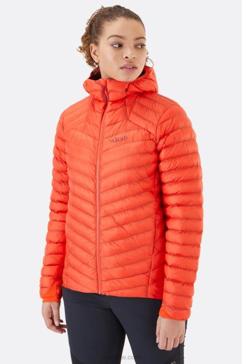 Chaqueta Conducir Cirrus Alpine Mujer Rab 0f8j40 Pomelo Rojo