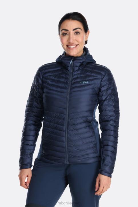 Chaqueta Con Capucha Cirrus Flex 2.0 Mujer Rab 0f8j55 Tinta Profunda
