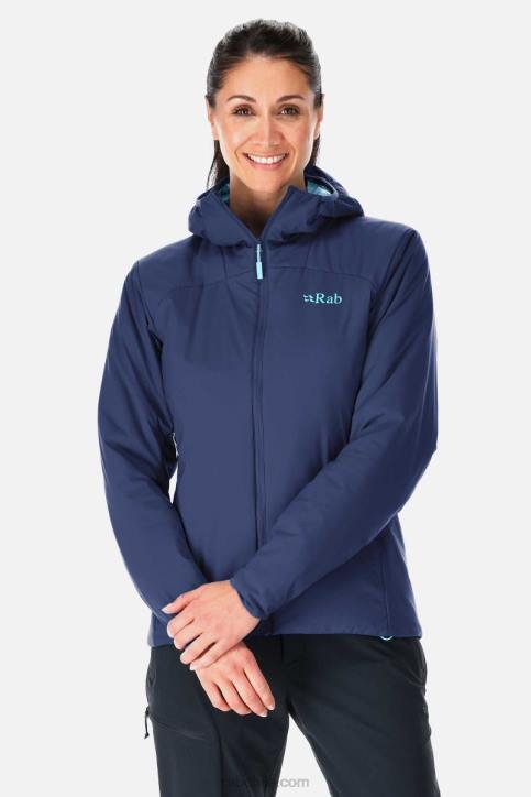 Chaqueta Llevar Ligera Alpina Xenair Mujer Rab 0f8j116 Tinta Profunda
