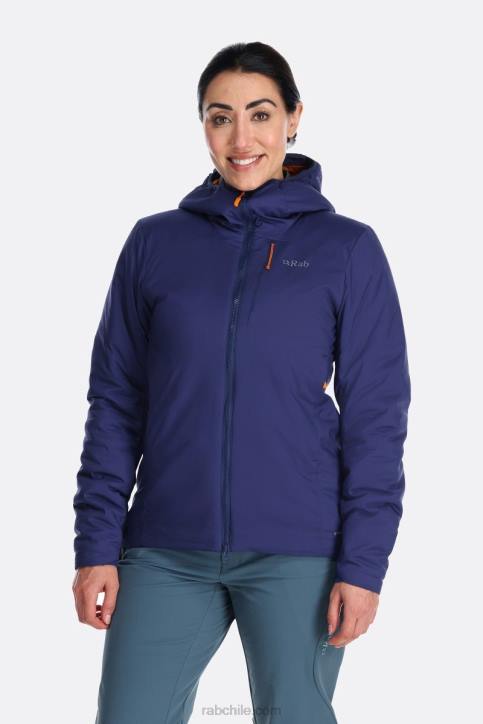 Chaqueta Con Aislamiento Alpino Xenair Mujer Rab 0f8j79 Patriota Azul