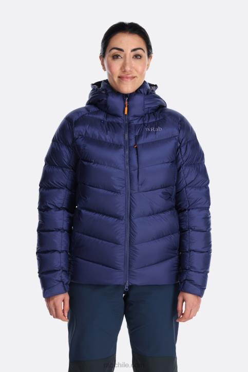 Chaqueta De Plumón Axion Pro Mujer Rab 0f8j65 Patriota Azul