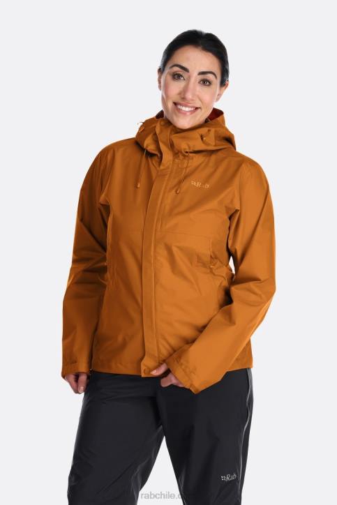 Chamarra Impermeable Ecologica Aguacero Mujer Rab 0f8j157 Mermelada