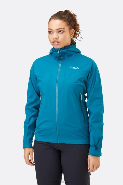 Chaqueta Impermeable Cinética 2.0 Mujer Rab 0f8j210 Ultramarino