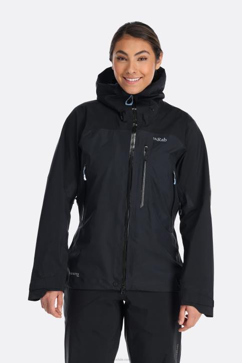 Chaqueta Latok Mountain Gore-tex Pro Mujer Rab 0f8j182 Negro