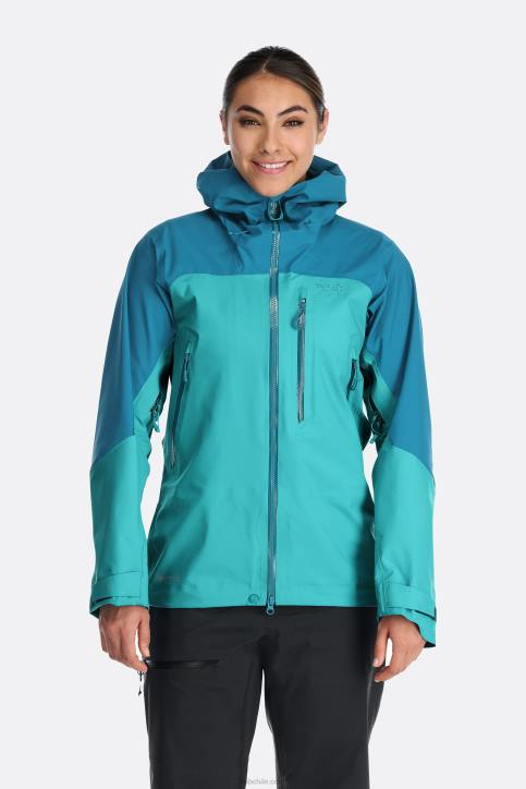 Chaqueta Zanskar Gore-tex Mujer Rab 0f8j203 Ultramar/aguamarina