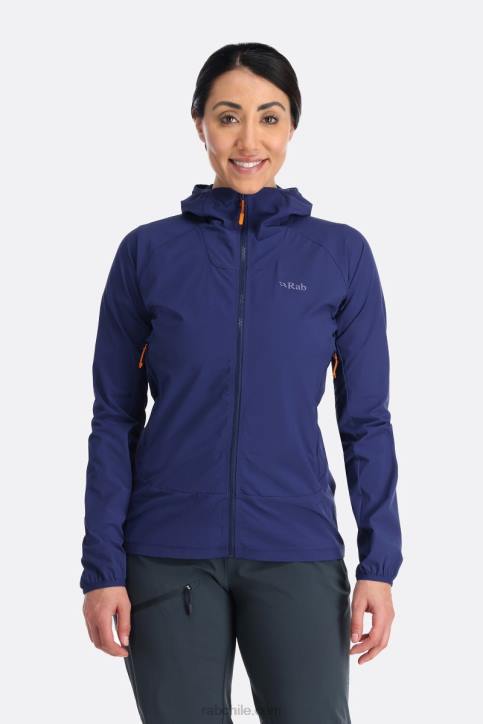 Chaqueta Boreal Mujer Rab 0f8j231 Patriota Azul
