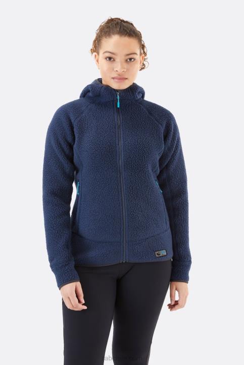 Chaqueta De Piel De Oveja Mujer Rab 0f8j307 Tinta Profunda