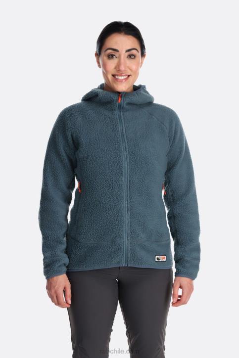 Chaqueta De Piel De Oveja Mujer Rab 0f8j308 Azul Orion