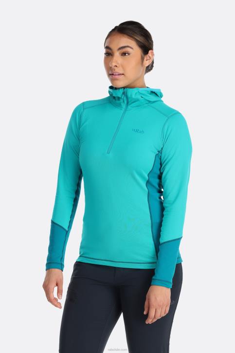 Conductor Con Capucha Mujer Rab 0f8j241 Aguamarina