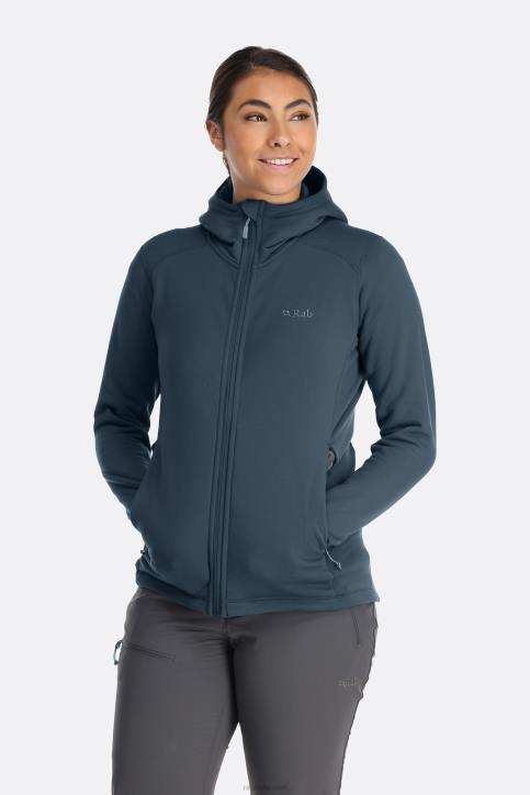 Sudadera Con Capucha De Aparición Mujer Rab 0f8j328 Azul Orión