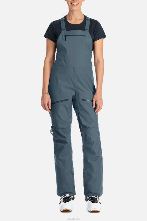 Babero Impermeable Khroma Kinetic Mujer Rab 0f8j422 Azul Orión