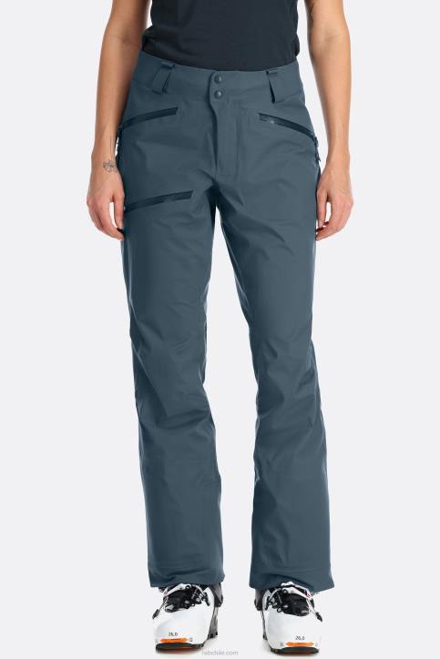 Pantalones Impermeables Khroma Kinetic Mujer Rab 0f8j464 Azul Orión