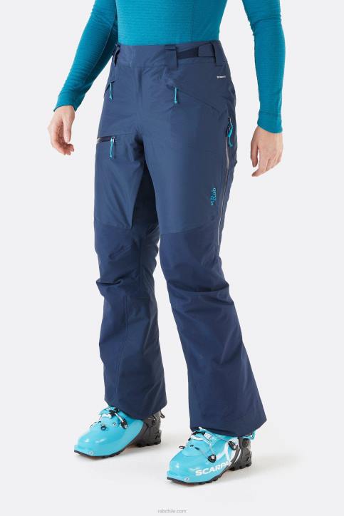 Pantalones Khroma Volition Gore-tex Mujer Rab 0f8j417 Tinta Profunda