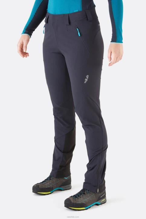 Ascender Como Pantalones Softshell De Escalada Mujer Rab 0f8j430 ébano