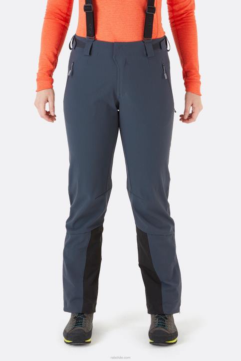 Pantalón Ascendor Alpine Softshell Mujer Rab 0f8j468 ébano