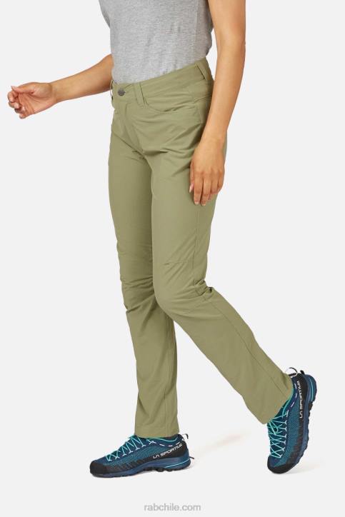 Pantalones Capstone Mujer Rab 0f8j438 Anís Verde