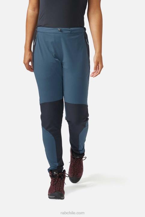 Pantalones De Torsión Mujer Rab 0f8j446 Azul Orión