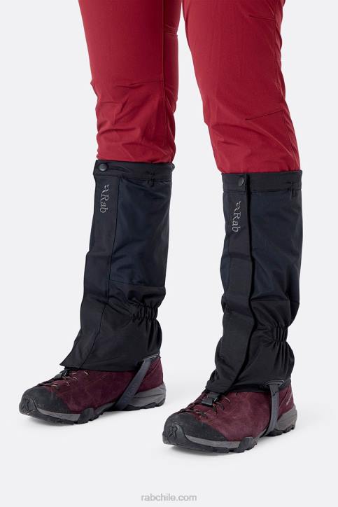 Polaina De Trekking Unisexo Rab 0f8j677 Negro