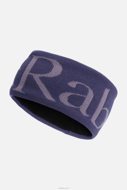 Diadema Tejida Con Logo Rab Unisexo Rab 0f8j527 Patriota Azul