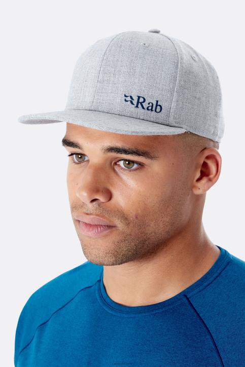 Gorra Plana Con Logo Unisexo Rab 0f8j603 Gris Marga