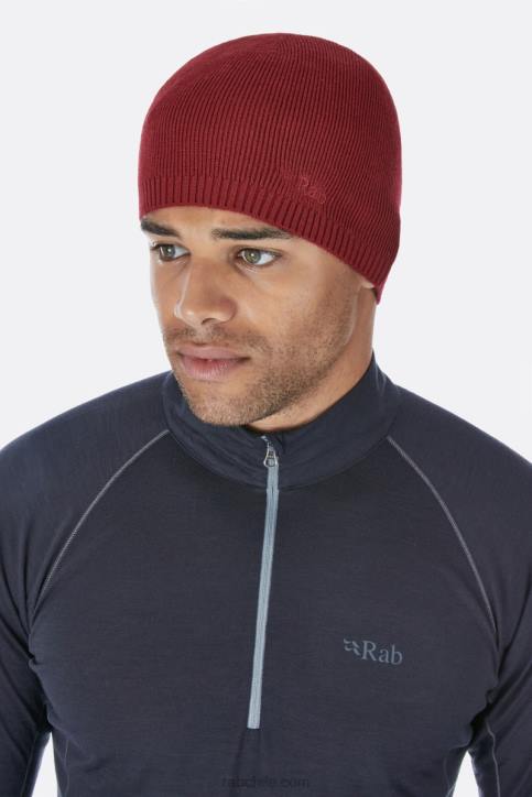 Gorro Merino Unisexo Rab 0f8j981 Arcilla Roja